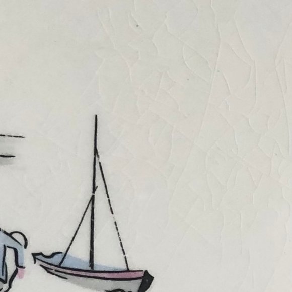 Rare Vintage Alfred Meakin English China Down By The Seine - Picture 8 of 8